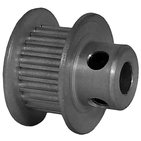 B&B Manufacturing 22-2P06-6FA2, Timing Pulley, Aluminum, Clear Anodized, 22-2P06-6FA2
